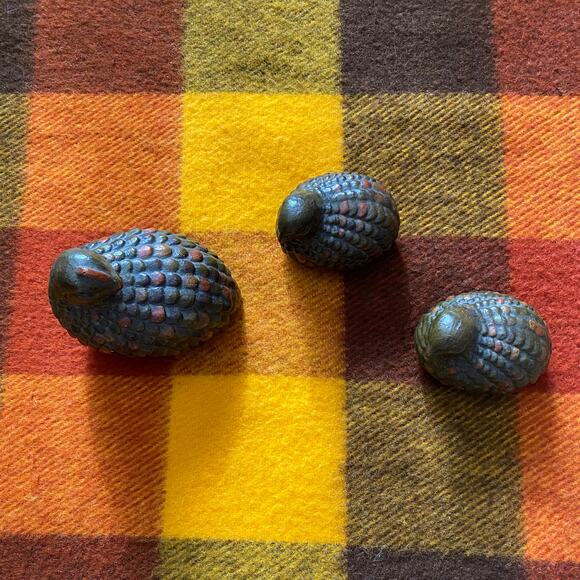 Vintage Quail Bird Ceramic 3-Count Home Decor Figurines - Picture 3 of 11